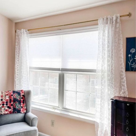 West Elm Accents West Elm 4 Panels Sheer Curtain Panels 48 W X 84 L